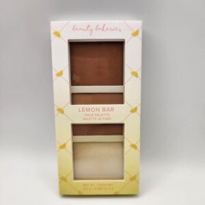 Beauty Bakerie Lemon Bar Face Palette 3 Shades  Bronzer Highlighter Contour